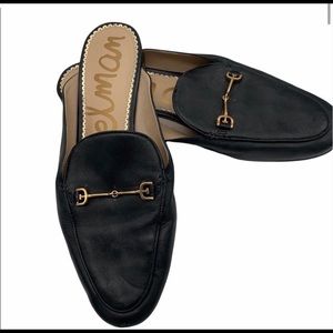 Sam Edelman Black Linnie Mules